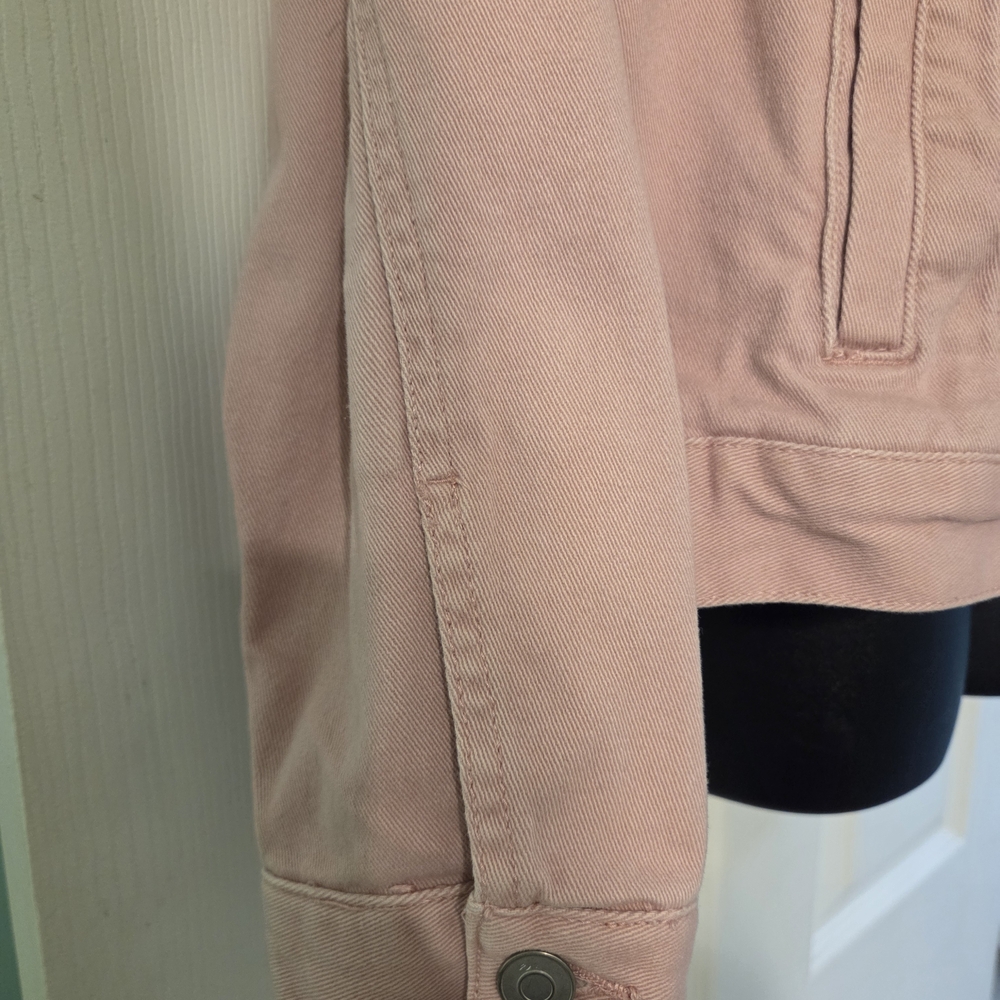 Time and Tru Pink Jean Jacket - Picture 4 of 8